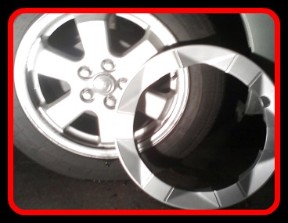 Wheel, hubcap, and beauty ring detailed by Fifty Dollar Detail, Ridgefield, WA.